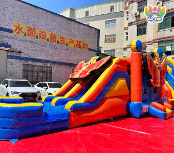 Airfunpro High Quality Inflatable Bounce House & Slide Combo with PVC Material Over 500kg Capacity for Commercial Use