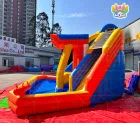 Colorful PVC Inflatable Bouncer Castle Combo with Slide Over 500kg Capacity for Backyard & Commercial Use-airfunpro