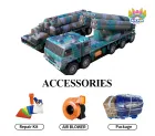 Camouflage Inflatable Military Vehicle Set: Realistic Simulation for Training & Events