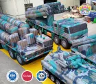 Camouflage Inflatable Military Vehicle Set: Realistic Simulation for Training & Events