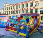 Factory-Accurate Inflatable Theme Park PVC Tarpaulin Eco-Friendly Customizable Size for Parties Rentals Birthday