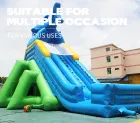 OEM/ODM Custom Giant Shark Inflatable Triple Slide