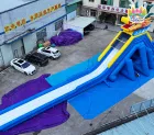 0.55mm Plato PVC, EN14960 Certified Custom Inflatable Chinese Dragon Slide