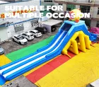 OEM/ODM Cartoon Themed Inflatable Giant Slide: Durable Craftsmanship for Commercial Use