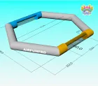 AirFunPro Custom Inflatable 3v3 Football/Soccer Pitch-Eco-Friendly PVC Tarpaulin Rental Business & School Training