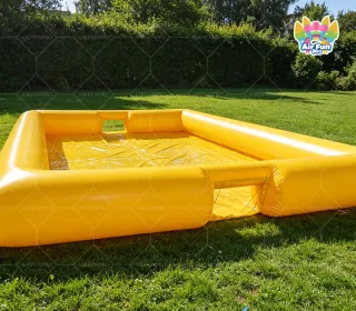 AirFunPro Custom Inflatable Soccer Pitch-PVC Tarpaulin Eco-Friendly for Rental Business & Schools