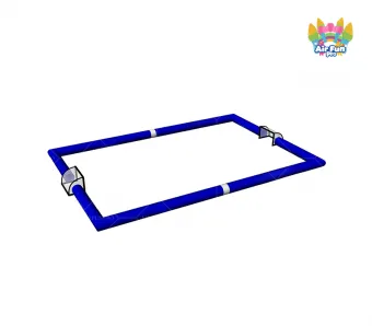 Airtight Sealed PVC Inflatable Soccer Field 3v3 Football Pitch Street Soccer Air Pitch Outdoor Playground