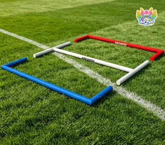 Airtight Sealed Inflatable Soccer Field 3v3 Football Pitch Trampoline Park Outdoor Playground