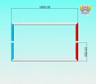 Inflatable Custom Outdoor Family Commercial Event Interactive Inflatable Sports Field Football Pitch Combo Court Soccer Pitch