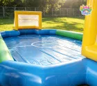 Commercial AirFunPro PVC Tarpaulin Inflatable Soap Soccer Field Big Fun Carnival Football Playground