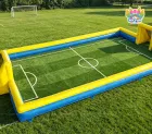 AirFunPro Commercial Inflatable Water Slide & Soccer Field for Parties Carnivals Parks-PVC Material