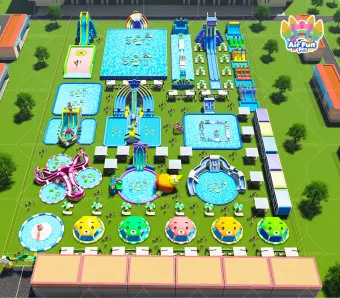 The Ultimate Commercial Inflatable Water Park: A Complete Aqua Adventure for Every Age