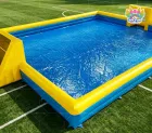 2026 New Style Customizable Commercial PVC Tarpaulin Inflatable Football/Soccer Field for Adults Rental Sales AirFunPro