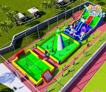 Sports & Adventure Inflatable Playground: Where Every Day Is a Play Day
