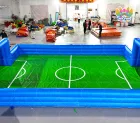 Commercial Airtight Portable 3v3 Football Arena Inflatable Soccer Pitch Outdoor Fun CE Certified Eco-Friendly 3-Year Warranty