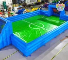 Commercial Airtight Portable 3v3 Football Arena Inflatable Soccer Pitch Outdoor Fun CE Certified Eco-Friendly 3-Year Warranty