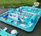 Inflatable Floating Water Park | Marine Themed Aqua Playground