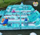 Inflatable Floating Water Park | Marine Themed Aqua Playground