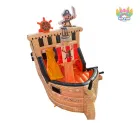 Giant Pirate Dry Slide Adults Chidren Inflatable Jumping Slide Inflatable Bouncer Slide