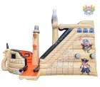 Giant Pirate Dry Slide Adults Chidren Inflatable Jumping Slide Inflatable Bouncer Slide