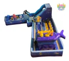 Commercial Marine Animal Inflatable Bounce House with Slide Inflatable Jumping Castle for Kids Outdoor Party Rental Business