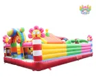 Multi-function Inflatable Fun City Kids Obstacle Playground Commercial Bounce House for Rental Business