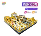 Bee Themed Inflatable Obstacle Playground 25x20m | Commercial Kids Inflatable Fun Park | AirFunPro