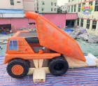 Dump Truck Themed Inflatable Bounce House With Slide | Commercial Construction Vehicle Jumping Castle | AirFunPro