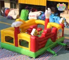 Construction Site Themed Inflatable Obstacle Course | Commercial Kids Inflatable Fun Park | AirFunPro