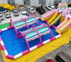 Commercial Inflatable Elephant Slide Outdoor PVC Party Bounce House Combo Inflatable Slides or Kids Party Event Sale With Air Blower f