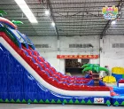 Inflatable Jumping Castle Boucner Playground for Kids Commercial PVC Inflatable Castle Space Bounce House with Slide