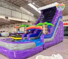 Commercial Party Rental Business Water Slides Forest Theme Bounce House Inflatable Jumping Castle Bouncer Water Slides Castle For Kids
