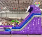 Commercial Party Rental Business Water Slides Forest Theme Bounce House Inflatable Jumping Castle Bouncer Water Slides Castle For Kids