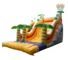Summer dry Slide Commercial Inflatable Water Park Floating Children Party Game Inflatable Mini Slide for Pool