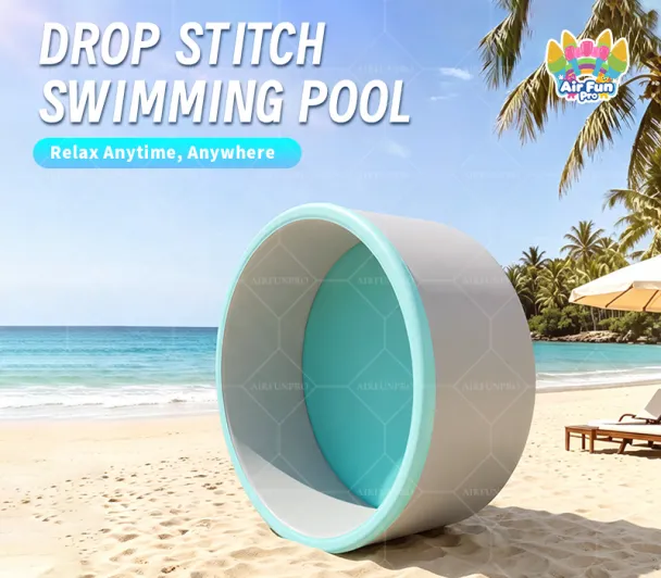 Versatile Drop‑Stitch Inflatable Pool 2600D DWF Heavy‑Duty Water Tub for Multi‑Scene Use