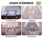Airtight Inflatable Dome Tent | Heavy‑Duty 0.7mm PVC Spacious Shelter for Events & Exhibitions