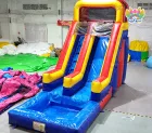 Inflatable Bounce House  Water Slide Game Water Amusement Park for Kids Pvc
