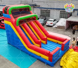 Commercial Slide Inflatable Bouncer Playground Bouncer Water Slide ForChildren Bouncy Castles for Sale Customized