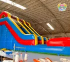 Commercial Kids Adults Inflatable Water Slide Bounce House Giant Double lane Water slides Wet Dry Inflatable Bouncer Slides with Pool
