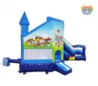 PAW Patrol Licensed Cartoon Inflatable Bounce Castle with Slide | Commercial Kids Jumping Combo for Party Rental