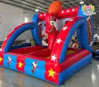 Inflatable American Football Toss Game | Carnival Interactive Sports Inflatable