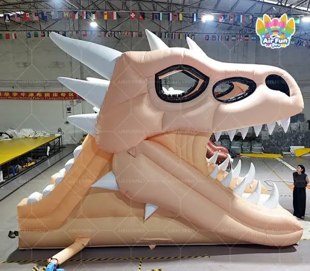 Inflatable Water Pool Slide Home Use Outdoor Large Inflatable Water Dry Slide for Adult PVC