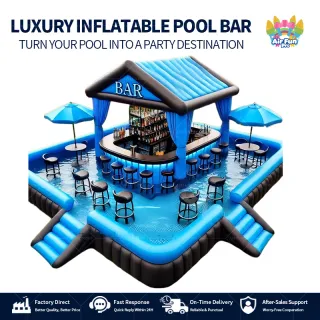 Outdoor Inflatable Swimming Pool Inflatable Water Pool Bar Tent Party Pub Tent for Backyard Hot Selling High Quality Inflatable Tent Bar