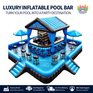 Outdoor Inflatable Swimming Pool Inflatable Water Pool Bar Tent Party Pub Tent for Backyard Hot Selling High Quality Inflatable Tent Bar