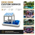 Outdoor Inflatable Swimming Pool Inflatable Water Pool Bar Tent Party Pub Tent for Backyard Hot Selling High Quality Inflatable Tent Bar