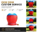 Hot Air Balloon Themed Inflatable Bounce House | Commercial Rental Grade Jumper