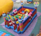 Colorful Candy Land Inflatable Play Park | Multi‑Activity Kids Inflatable Fun City