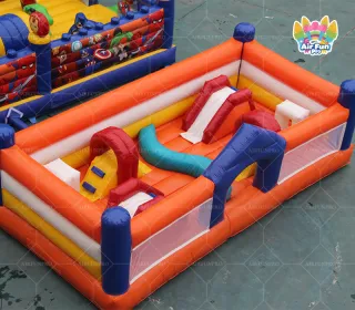 Multi‑Obstacle Inflatable Bounce Yard | Commercial Kids Bounce Playground