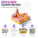 Inflatable Playground Amusement Park Inflatable Theme Park Inflatable Obstacle Course Bounce House Slide Bouncer Court Combo