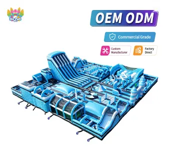33x31m Giant Inflatable Theme Park | Versatile Commercial Inflatable Playground for Indoor and Outdoor Venues